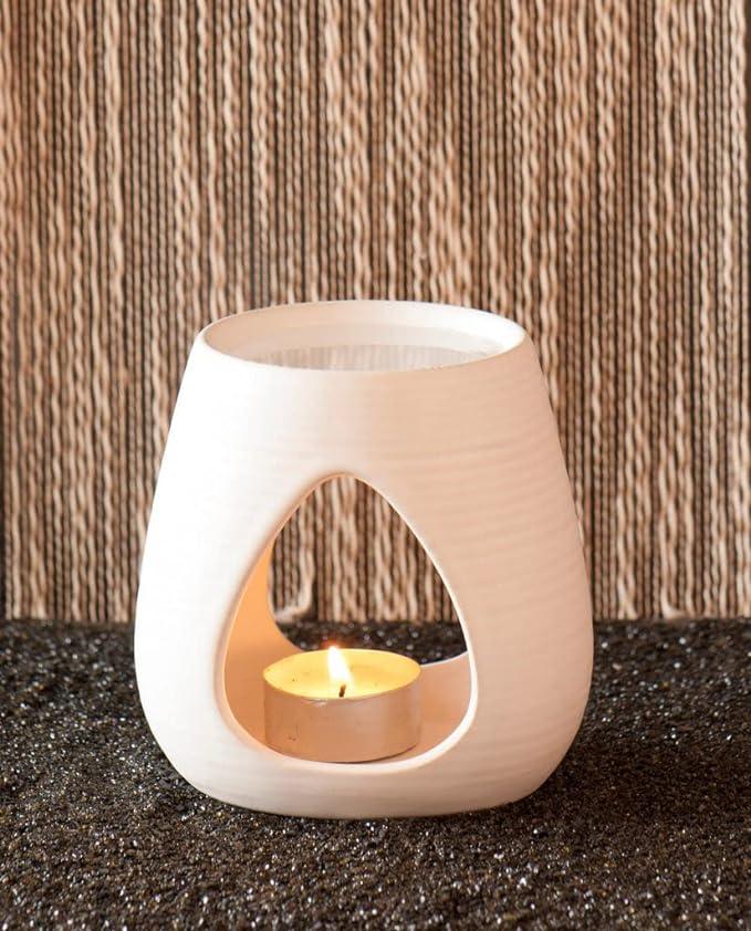 Moderne Keramische Duftlampe Teelicht mit Kerzenhalter, Aromalampe und – BIMONI