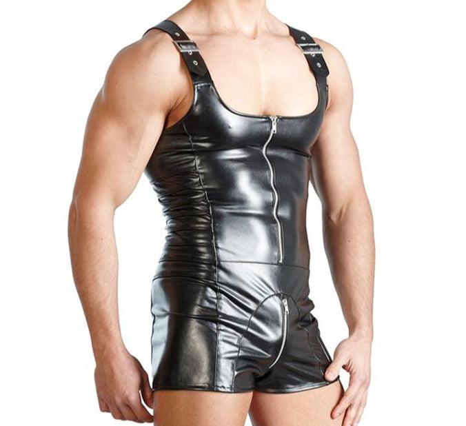 sex spielzeugen Damen Sexy Kostüme Schwarz Sexy Set PU Leder PU Kostüm Dessous main image 0