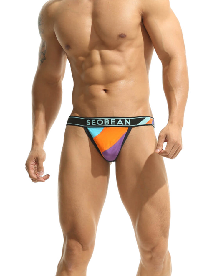 SEOBEAN Low-Rise Brief Slip Tanga - SEOBEAN Low-Rise Brief Slip Tanga - Orange / M (Europe Size S) - BIMONI