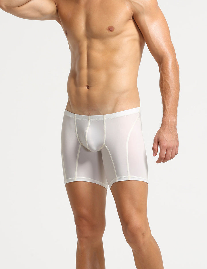 BEEMEN Low-Rise Boxer Long Shorts Home Sport Classic