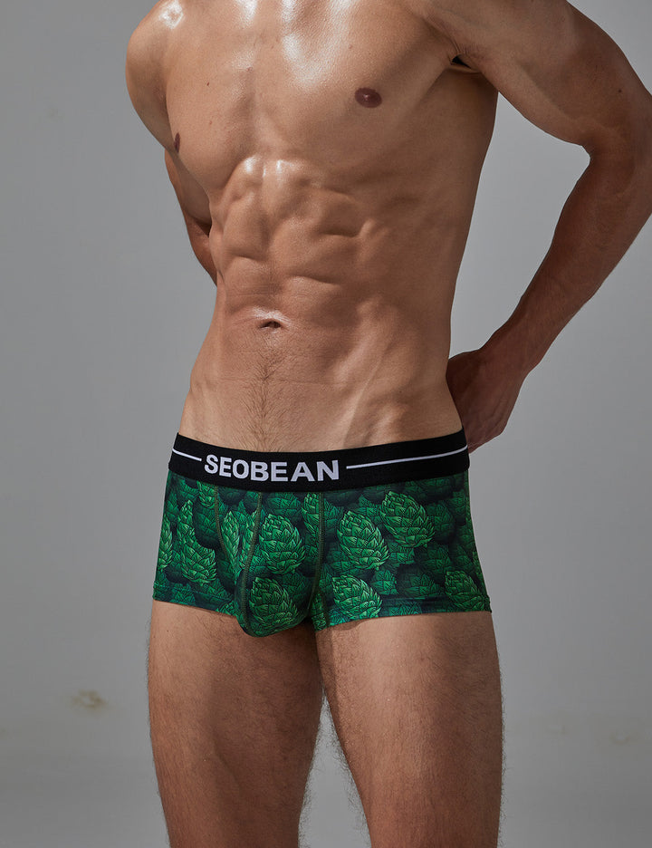 Low-Rise Ultra Dünn Trunk Boxer Brief Stretchy Nylon - Low-Rise Ultra Dünn Trunk Boxer Brief Stretchy Nylon - Gruen / M (Europe Size S) - BIMONI