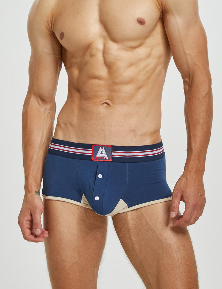 SEOBEAN Low-Rise Boxerbriefs Solid Casual