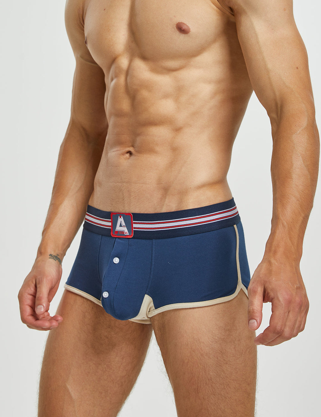 SEOBEAN Low-Rise Boxerbriefs Solid Casual