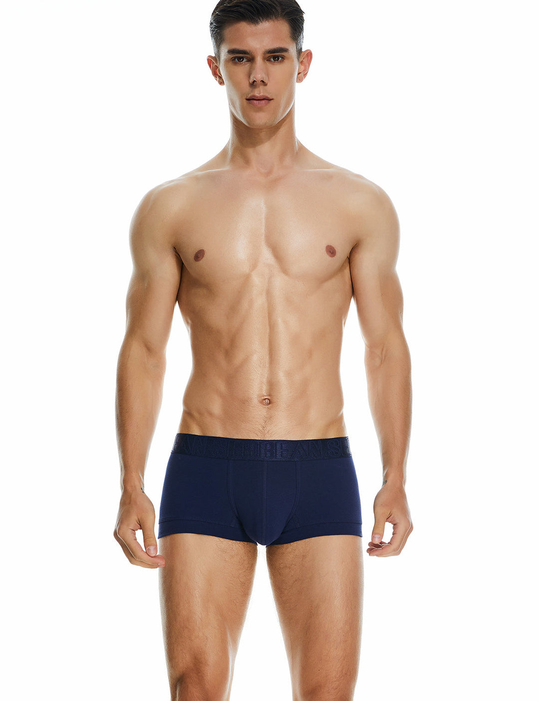 SEOBEAN Classic Solid Low-Rise Boxerbriefs