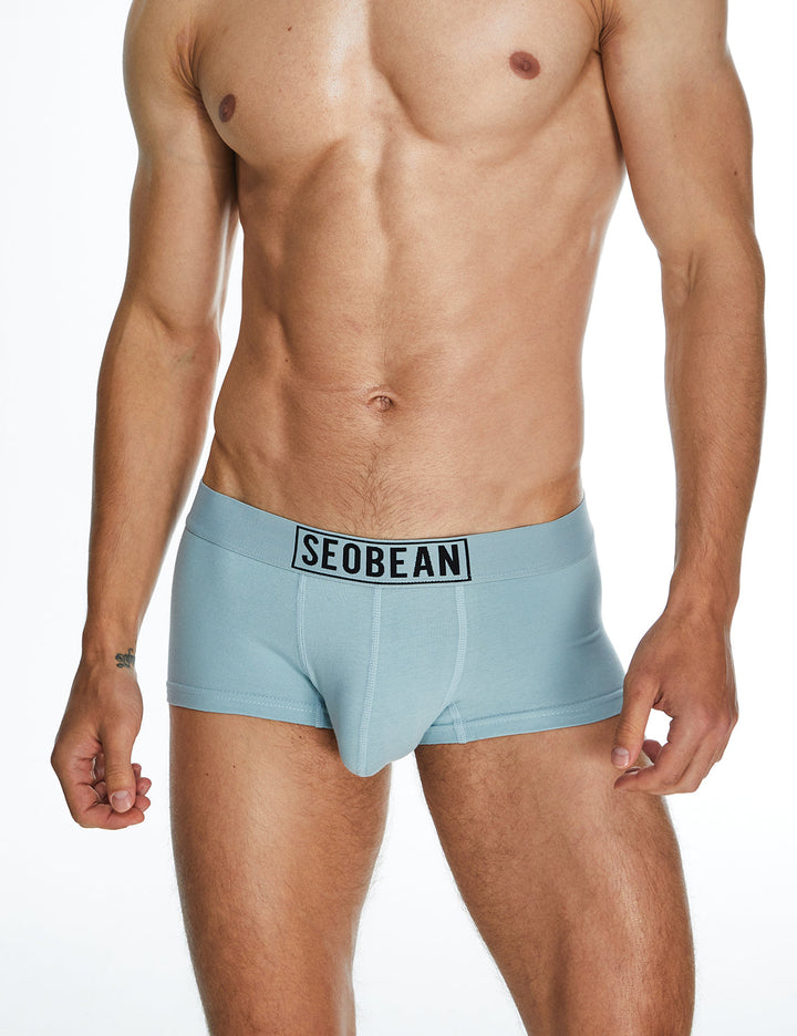 SEOBEAN Low-Rise Trunk Boxerbrief - SEOBEAN Low-Rise Trunk Boxerbrief - Blau / M (Europe Size S) - BIMONI