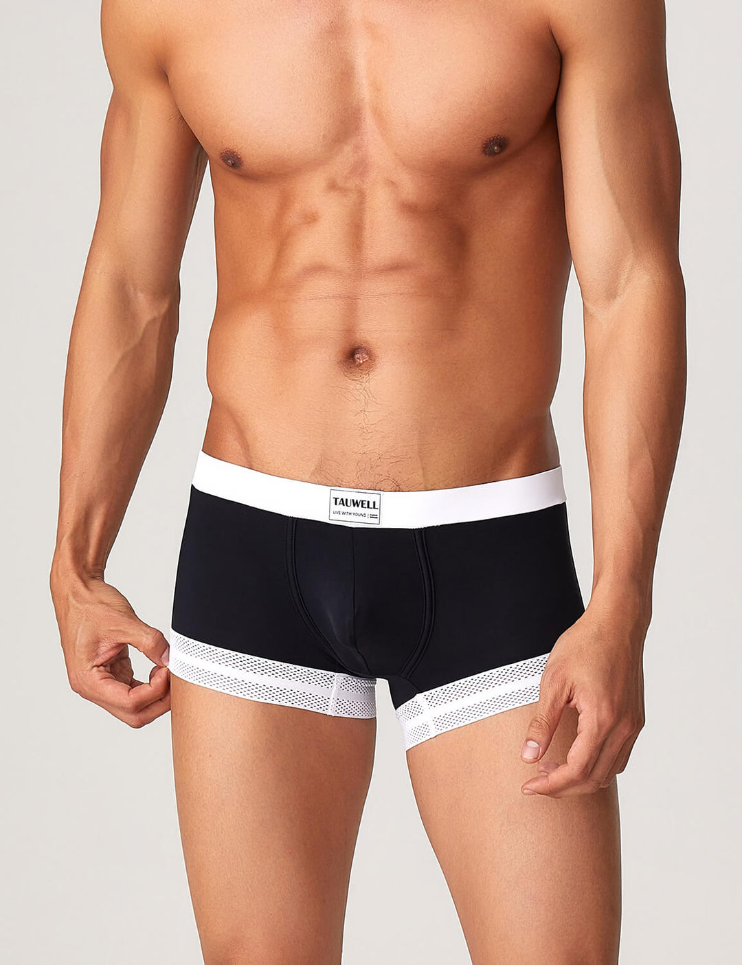 SEOBEAN Low-Rise Nylon Boxerbrief Trunk