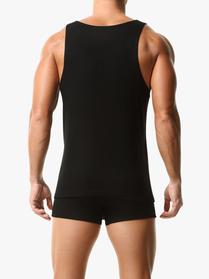 Ärmelloses Tank Top Deep V Unterwäsche