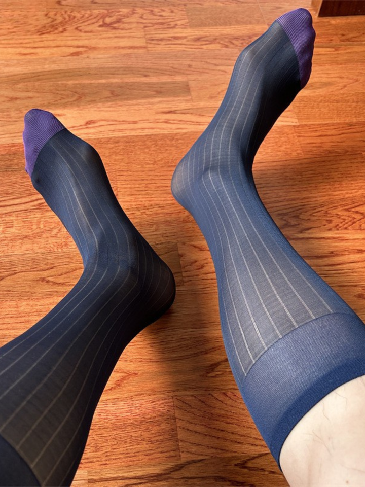 Herren Socken Anzugssocken Kniestrümpfe
