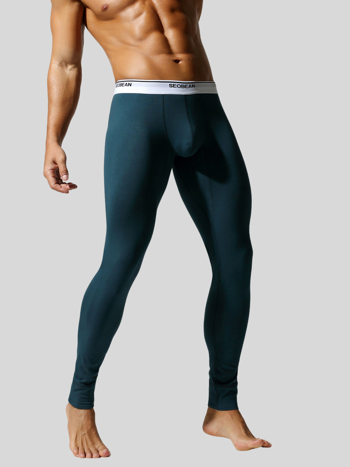 Classic Solid Long John Home Long Pant