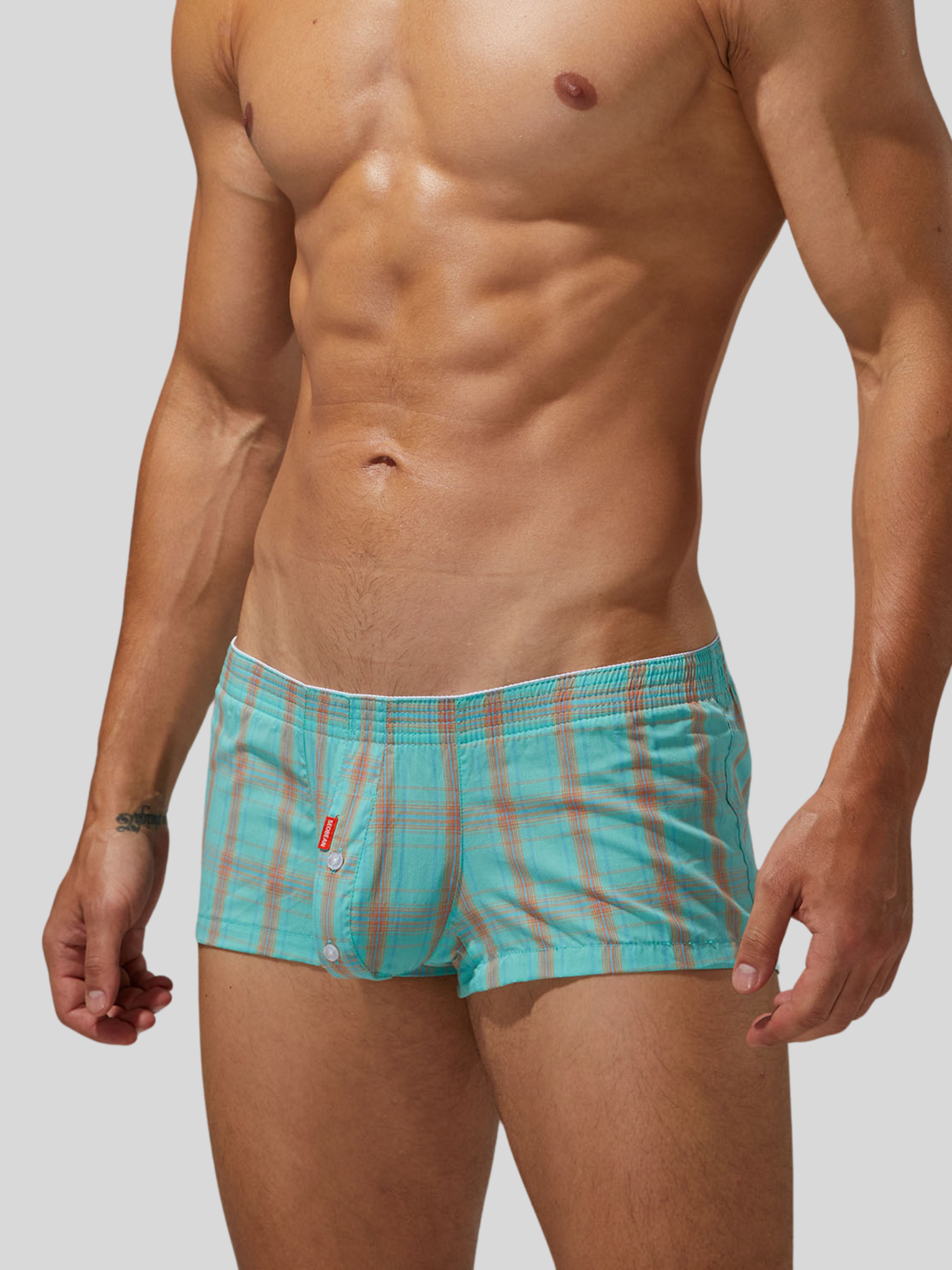 Checkered Boxershort Trunk