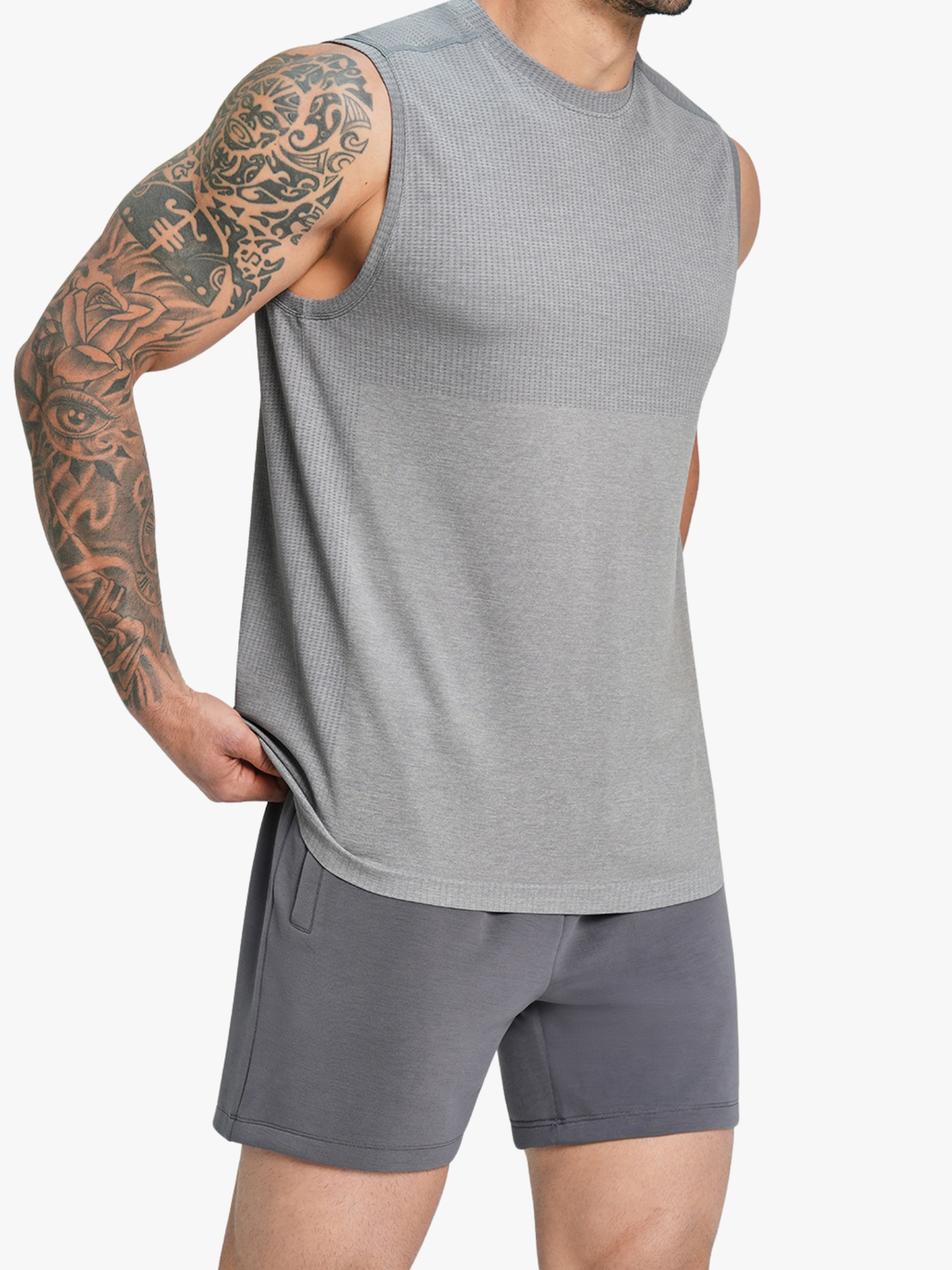 Fitness Ärmelloses Tank Top Shirt