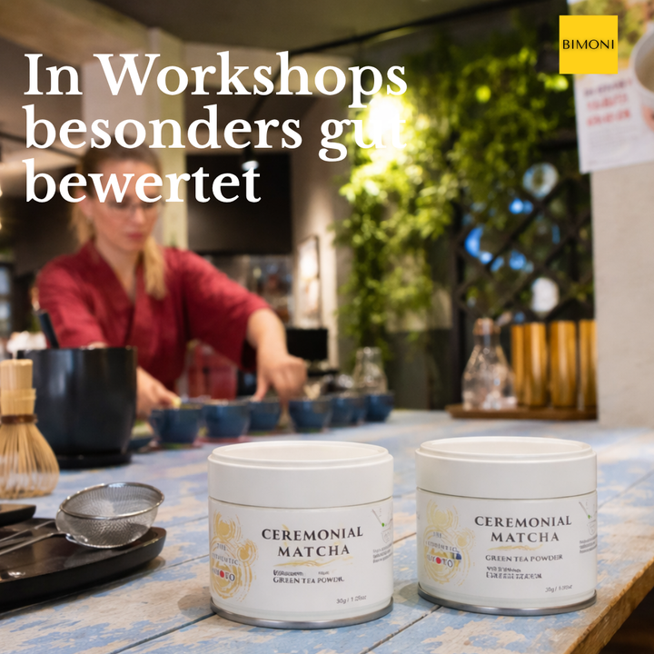 30g Ceremonial Matcha aus Japan – Premium Grüntee Pulver, mild &amp; cremig, ideal für Usucha, steingemahlen