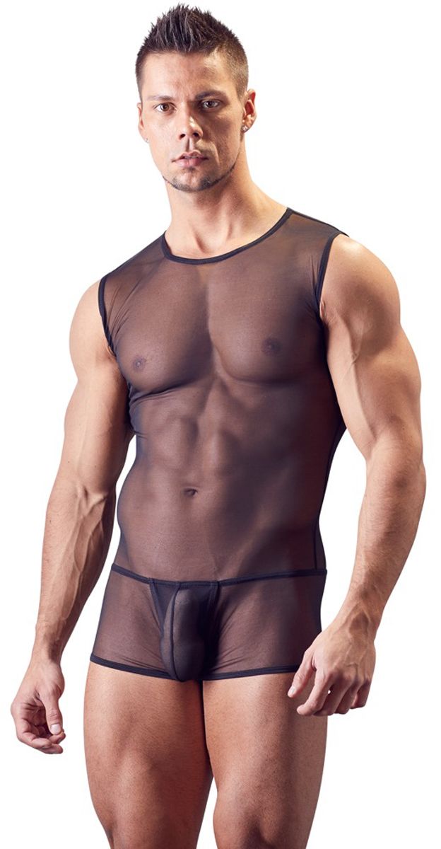 Sexy Erotic Mesh Netz Anzug Bodysuit Dessous