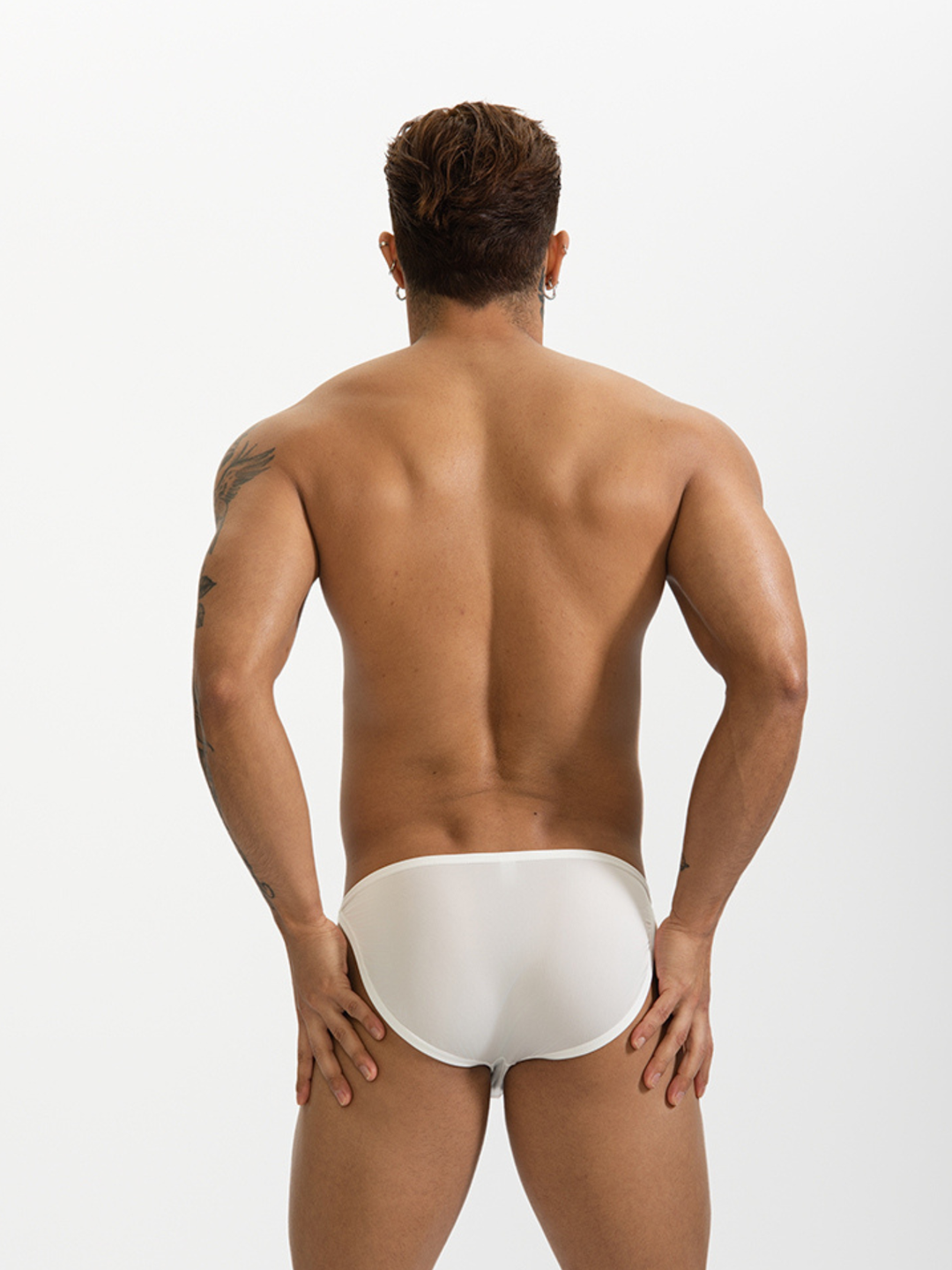 Soft Nylon Brief Slip