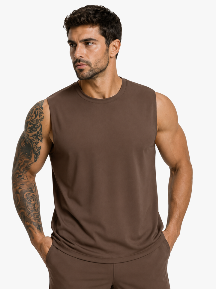 Fitness Ärmelloses Tank Top Shirt