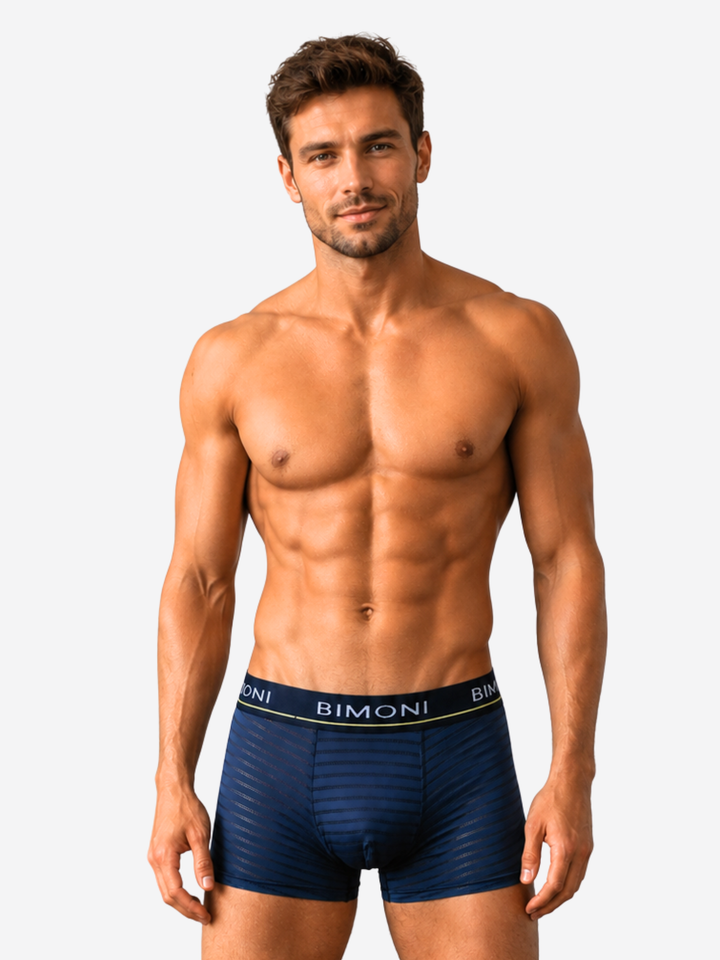 Low Rise Mesh Boxer Trunk Briefs