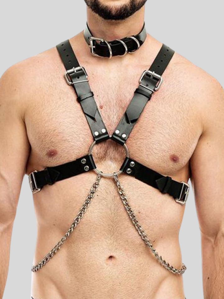 Vest Hals Bondage Harness