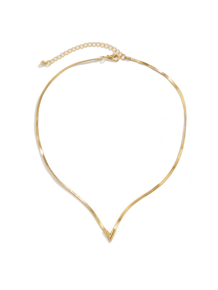 Halskette 40+7cm Kupfer