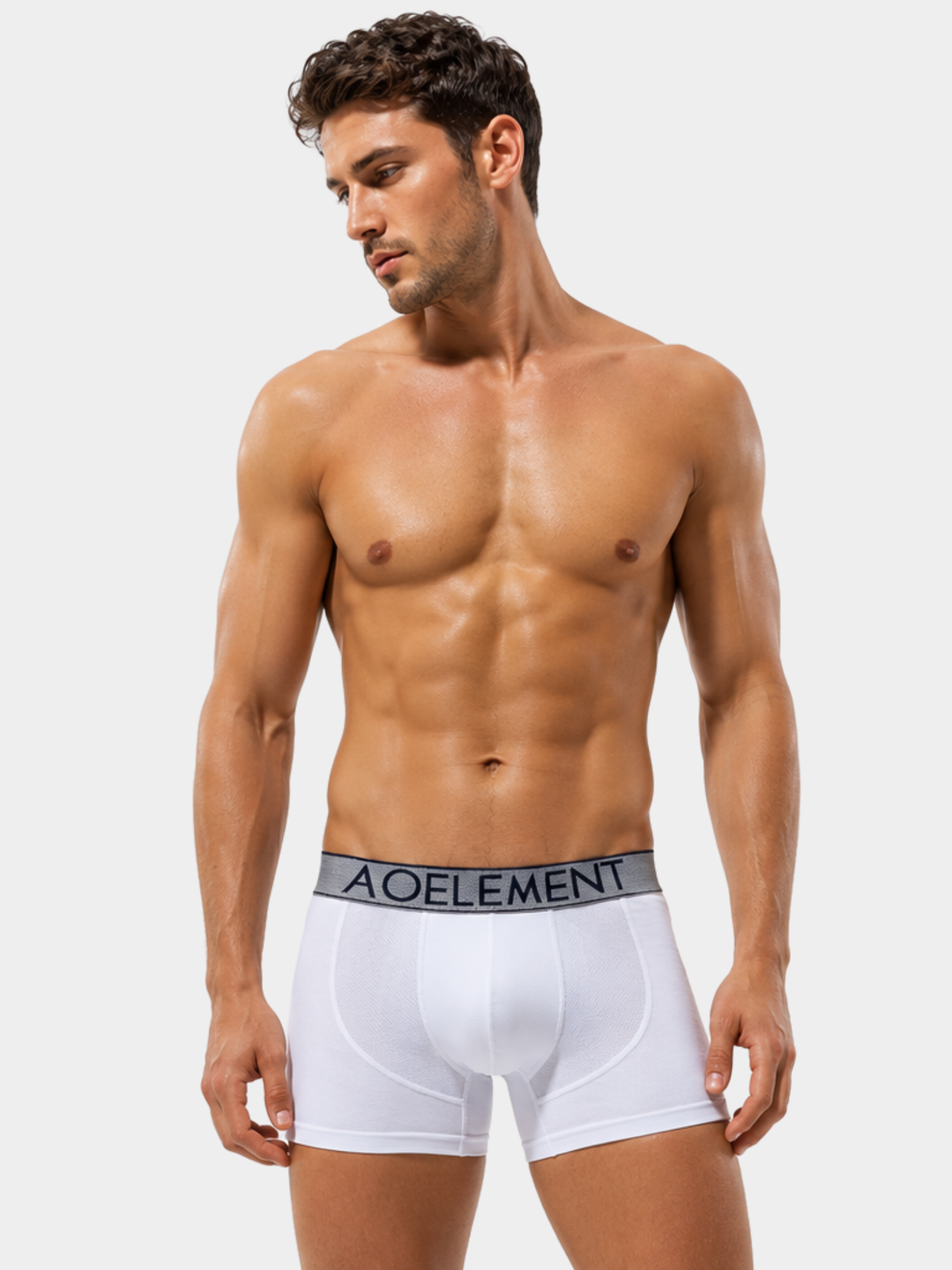 Trunk Boxer mit Mesh-Einsätzen – Low Rise Modal Unterwäsche