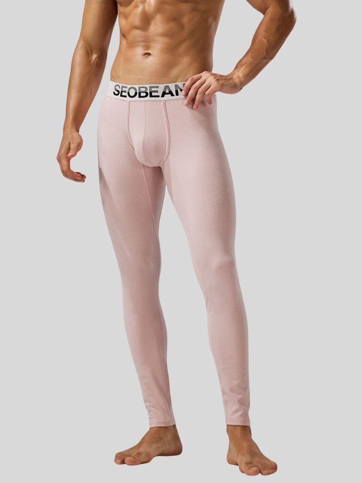 Classic Solid Long John Home Long Pant