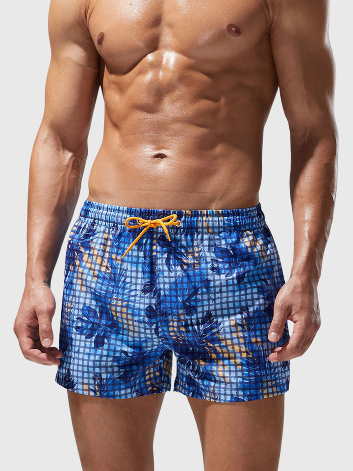 Quick-Dry Swim Shorts Bird