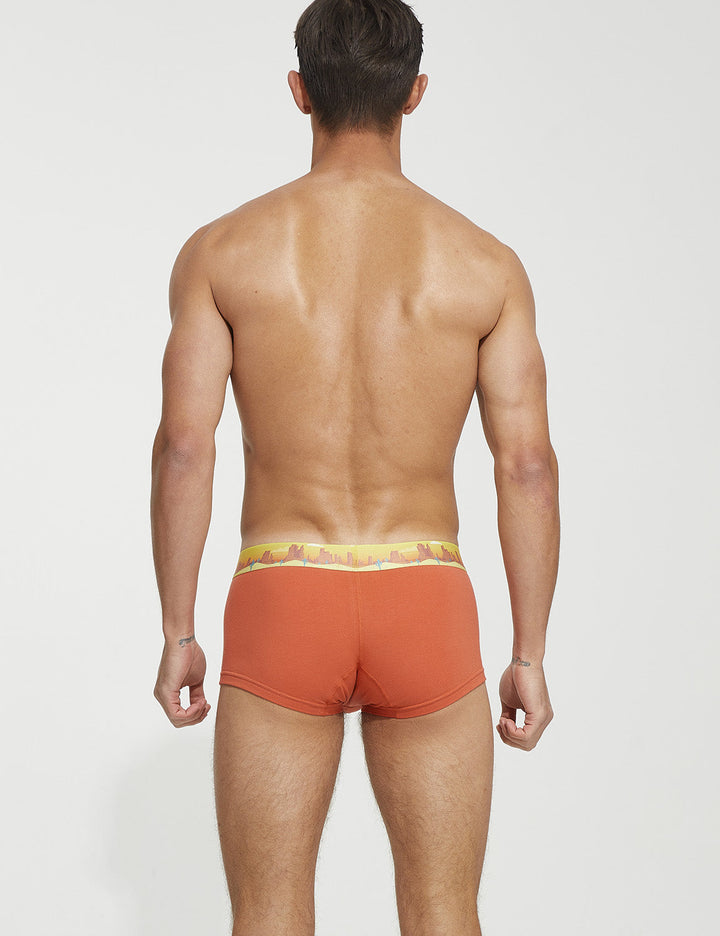 SEOBEAN Classic Solid Low-Rise Boxerbriefs