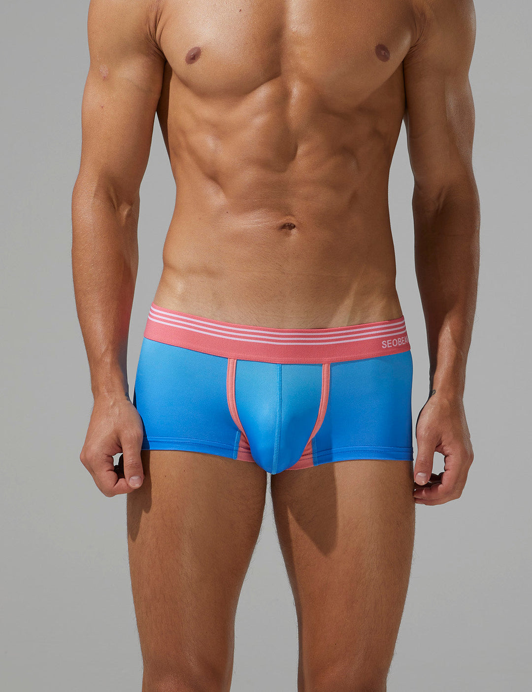 Low-Rise Ultra Dünn Trunk Boxer Brief Stretchy Nylon - Low-Rise Ultra Dünn Trunk Boxer Brief Stretchy Nylon - Blau / M (Europe Size S) - BIMONI