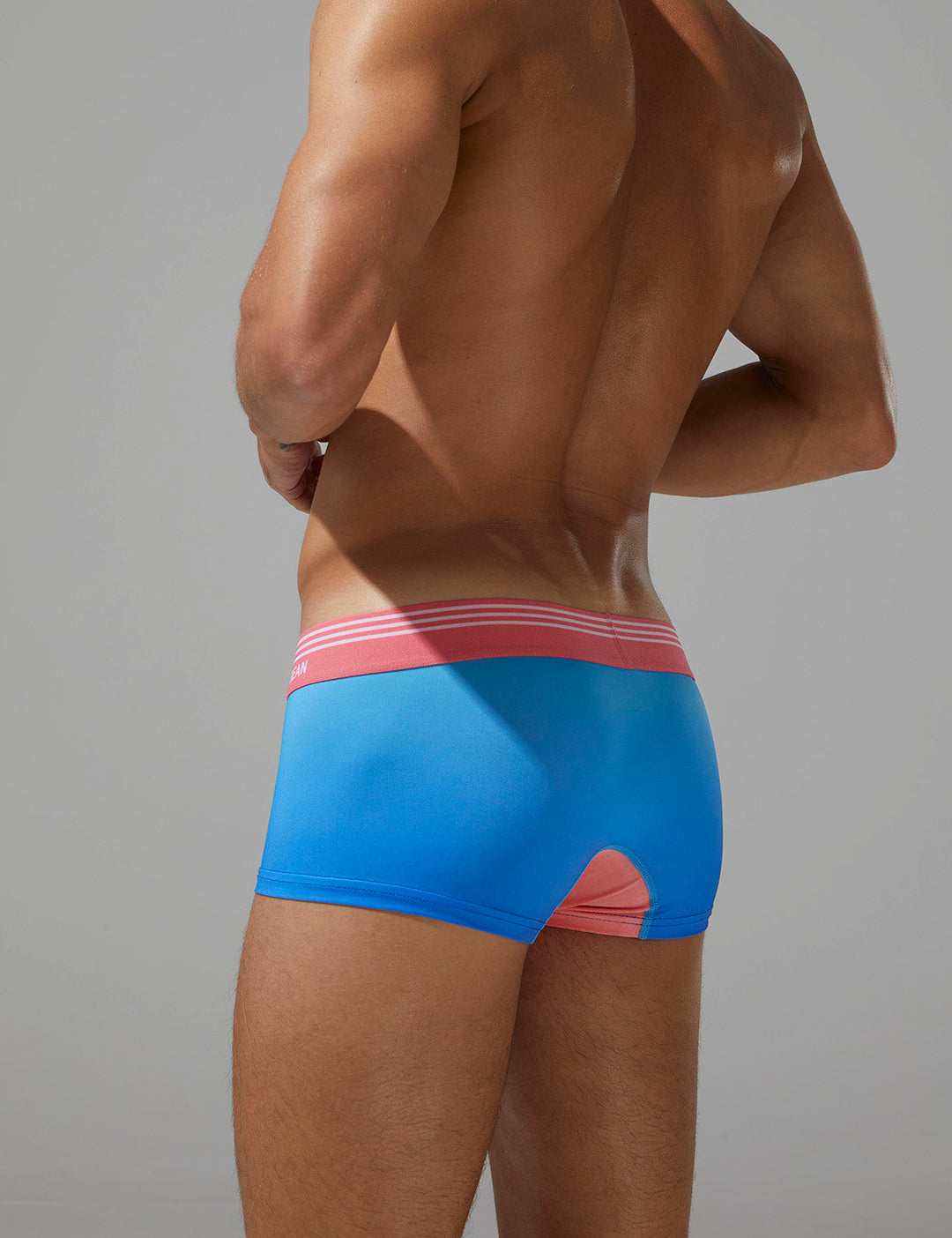 Low-Rise Ultra Dünn Trunk Boxer Brief Stretchy Nylon - Low-Rise Ultra Dünn Trunk Boxer Brief Stretchy Nylon - Pink / M (Europe Size S) - BIMONI