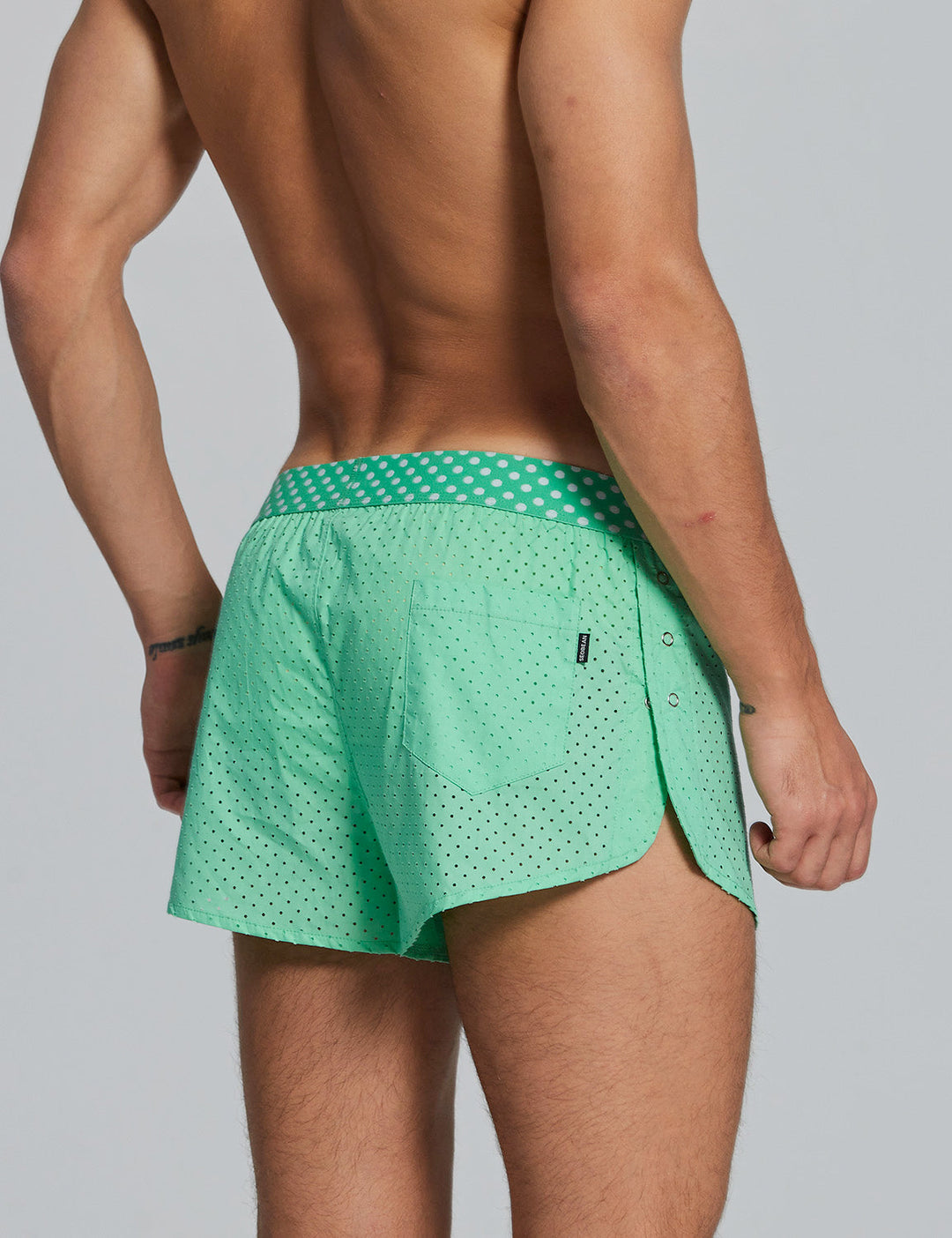 SEOBEAN Low-Rise Boxer Baumwolle - SEOBEAN Low-Rise Boxer Baumwolle - Blau / M (Europe Size S) - BIMONI