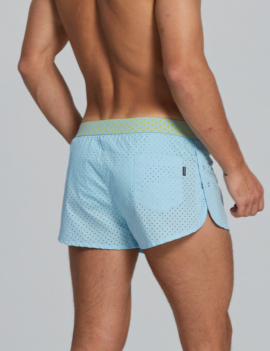 SEOBEAN Low-Rise Boxer Baumwolle - SEOBEAN Low-Rise Boxer Baumwolle - Blau / M (Europe Size S) - BIMONI