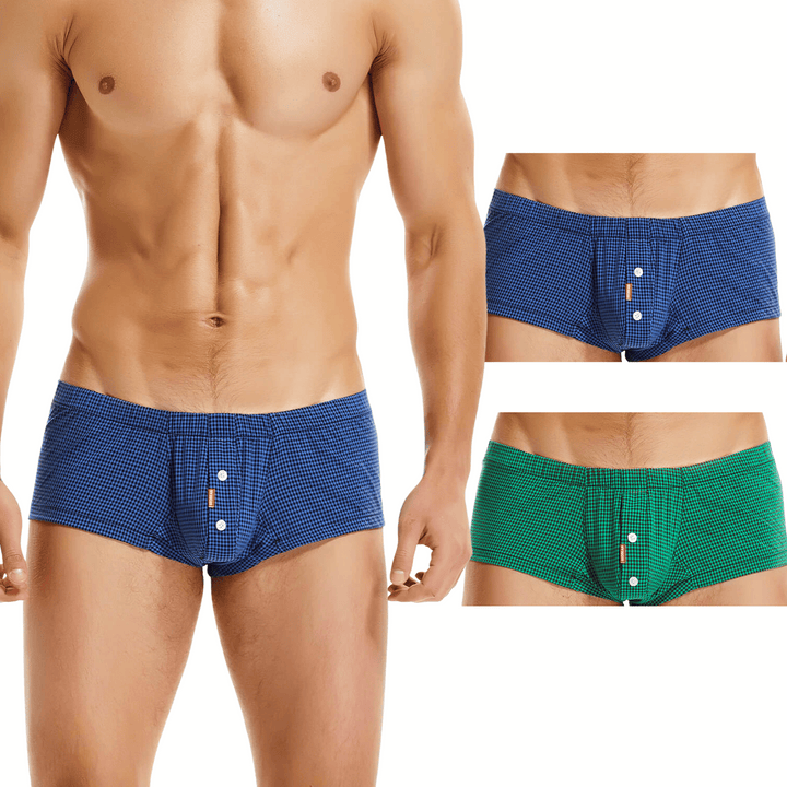 SEOBEAN Low-Rise Nylon Boxerbriefs