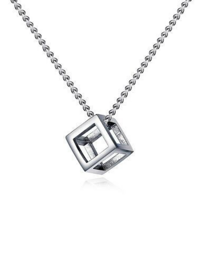 Edelstahl Anhänger mit Halskette