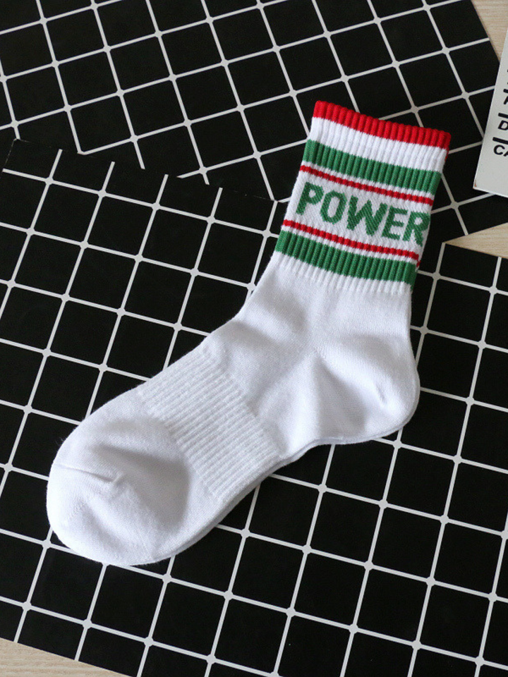Baumwolle Herrensocken 1 Paar Power