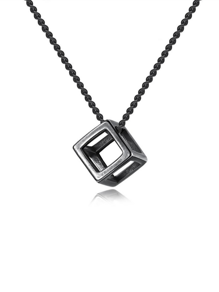 Edelstahl Anhänger mit Halskette