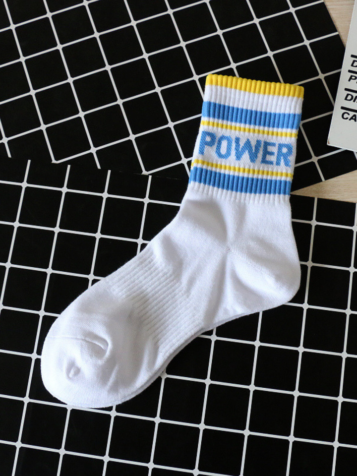 Baumwolle Herrensocken 1 Paar Power