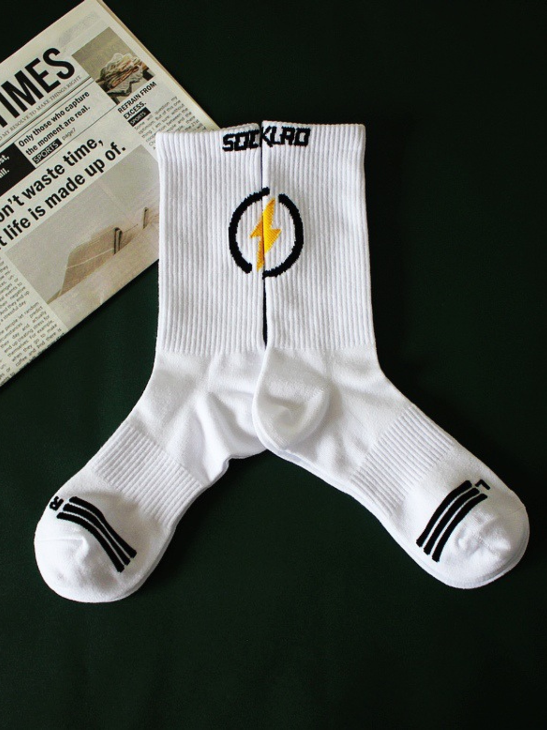 Baumwolle Herrensocken 1 Paar Blitz