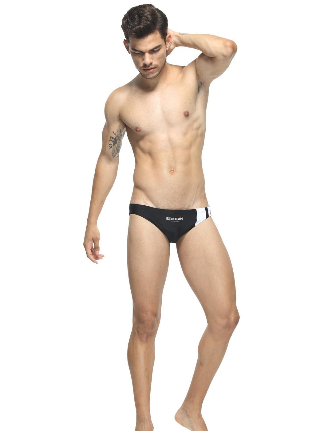 Super Low Rise Briefs Swimwear Badehose - Super Low Rise Briefs Swimwear Badehose - Schwarz / M (Europe Size S) - BIMONI