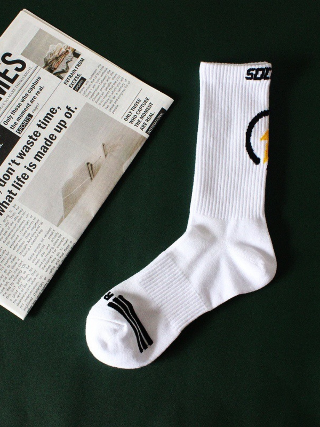 Baumwolle Herrensocken 1 Paar Blitz