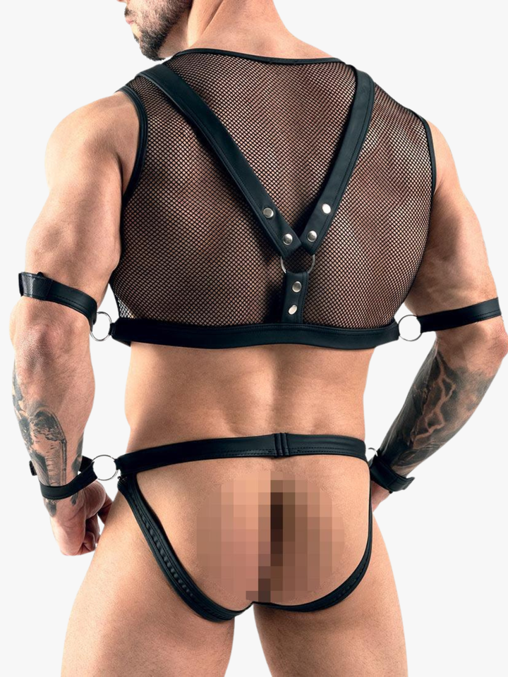 Mesh Netz Anzug Bodysuit Dessous
