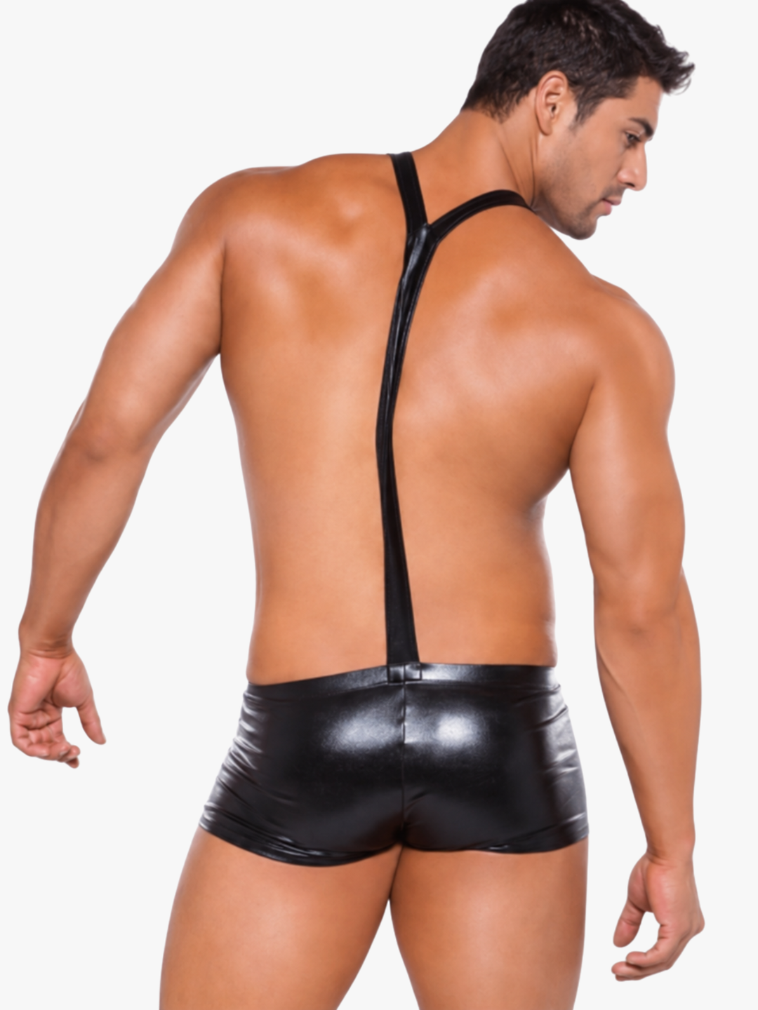 Lackleder Anzug Bodysuit