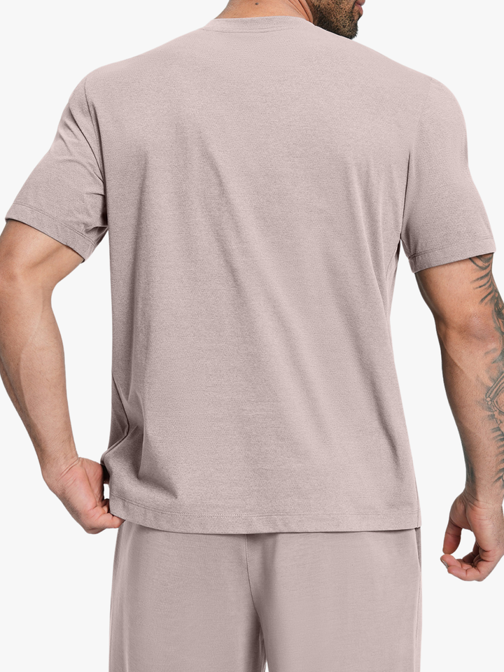 Soft-Touch T-Shirt mit lockerer Passform