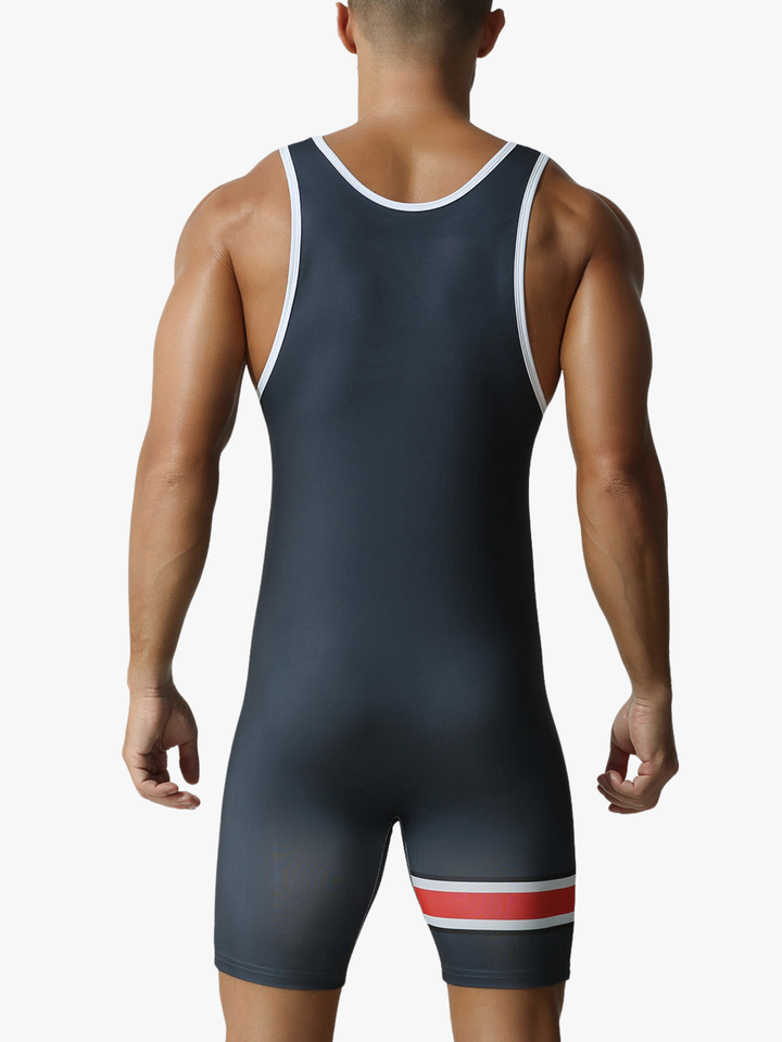 Fitness Wrestling Singlet Bodysuit