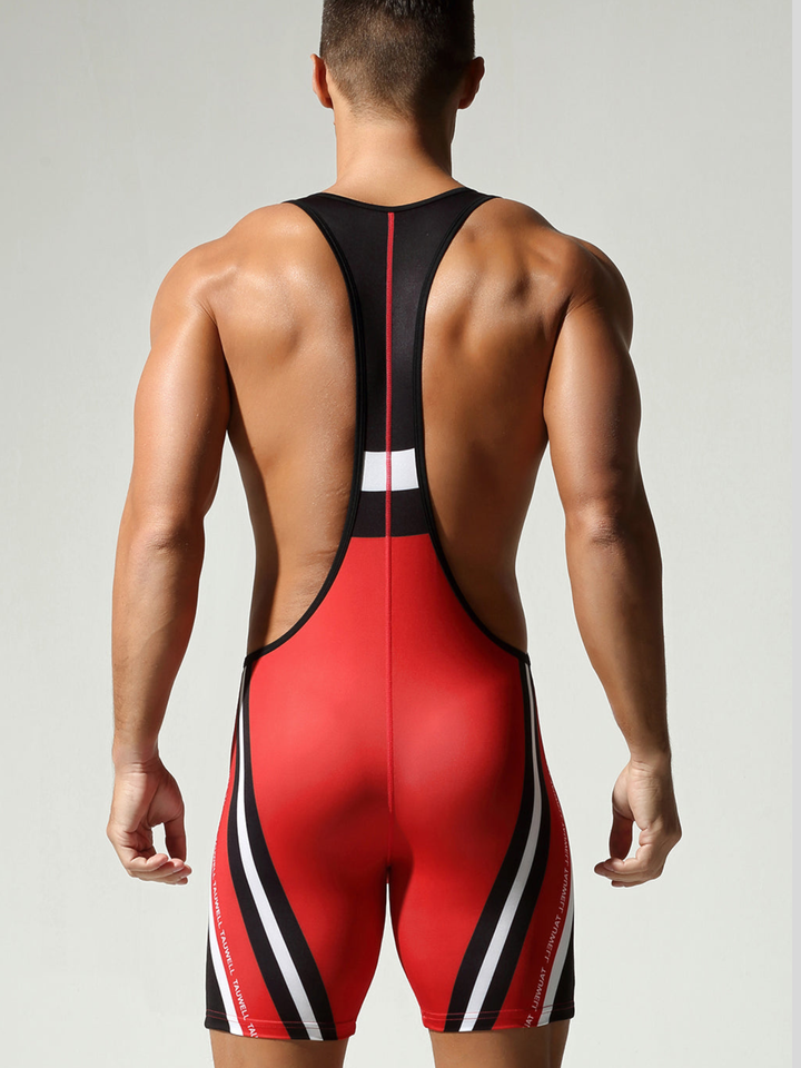 Fitness Wrestling Singlet Bodysuit