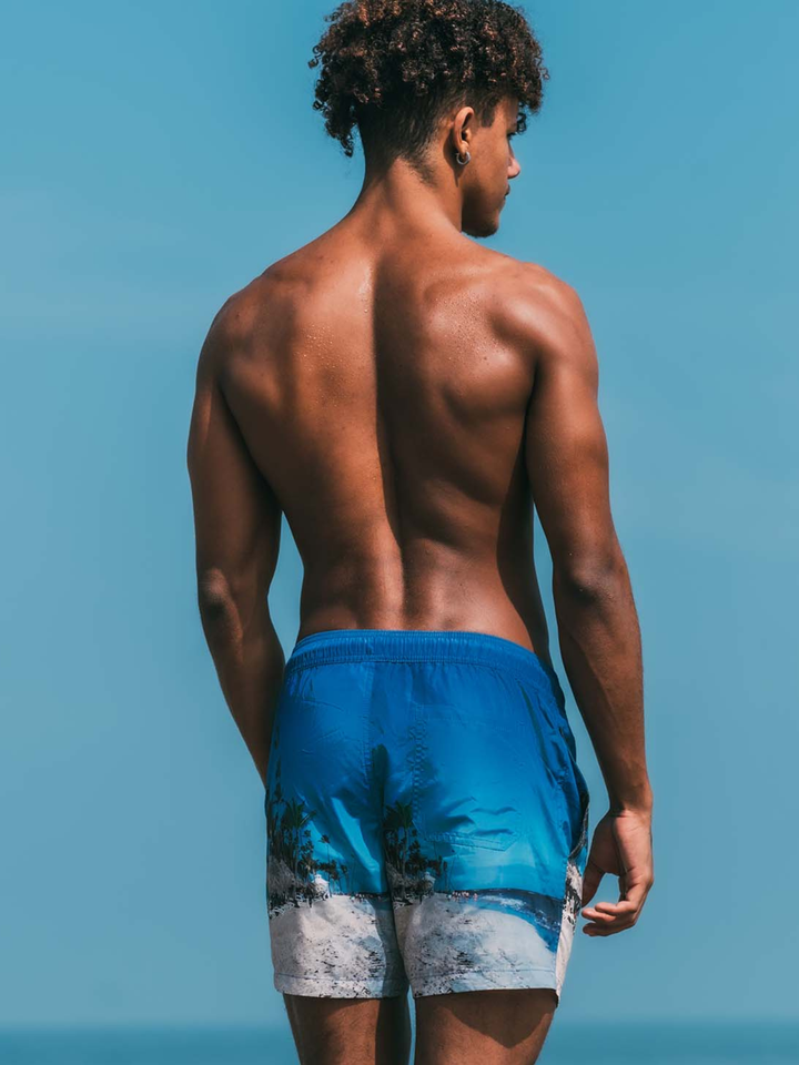Quick-Dry Swim Shorts