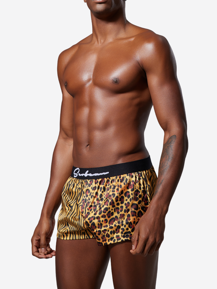 Leopard Print Boxer Briefs