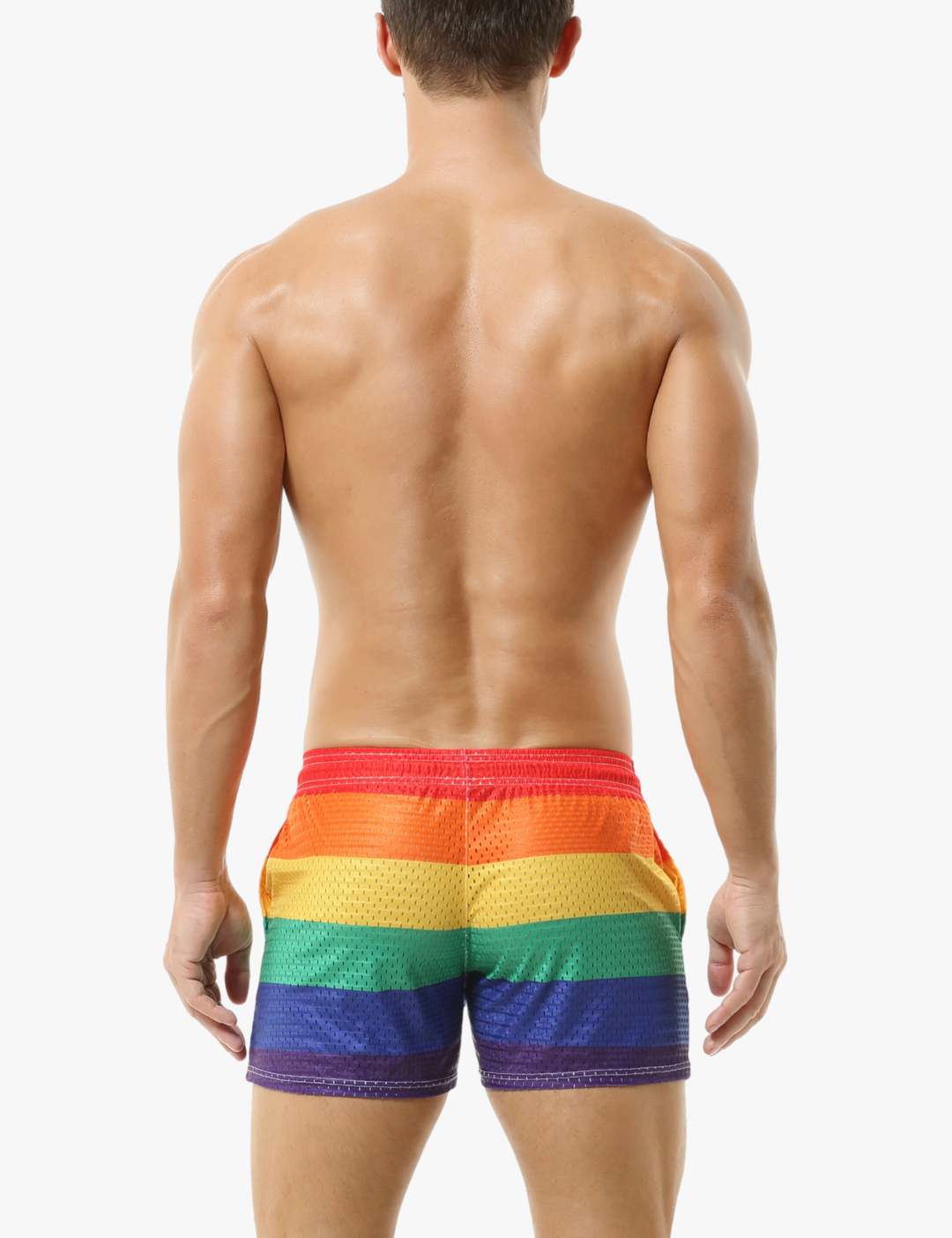 Sport Shorts Regenbogen