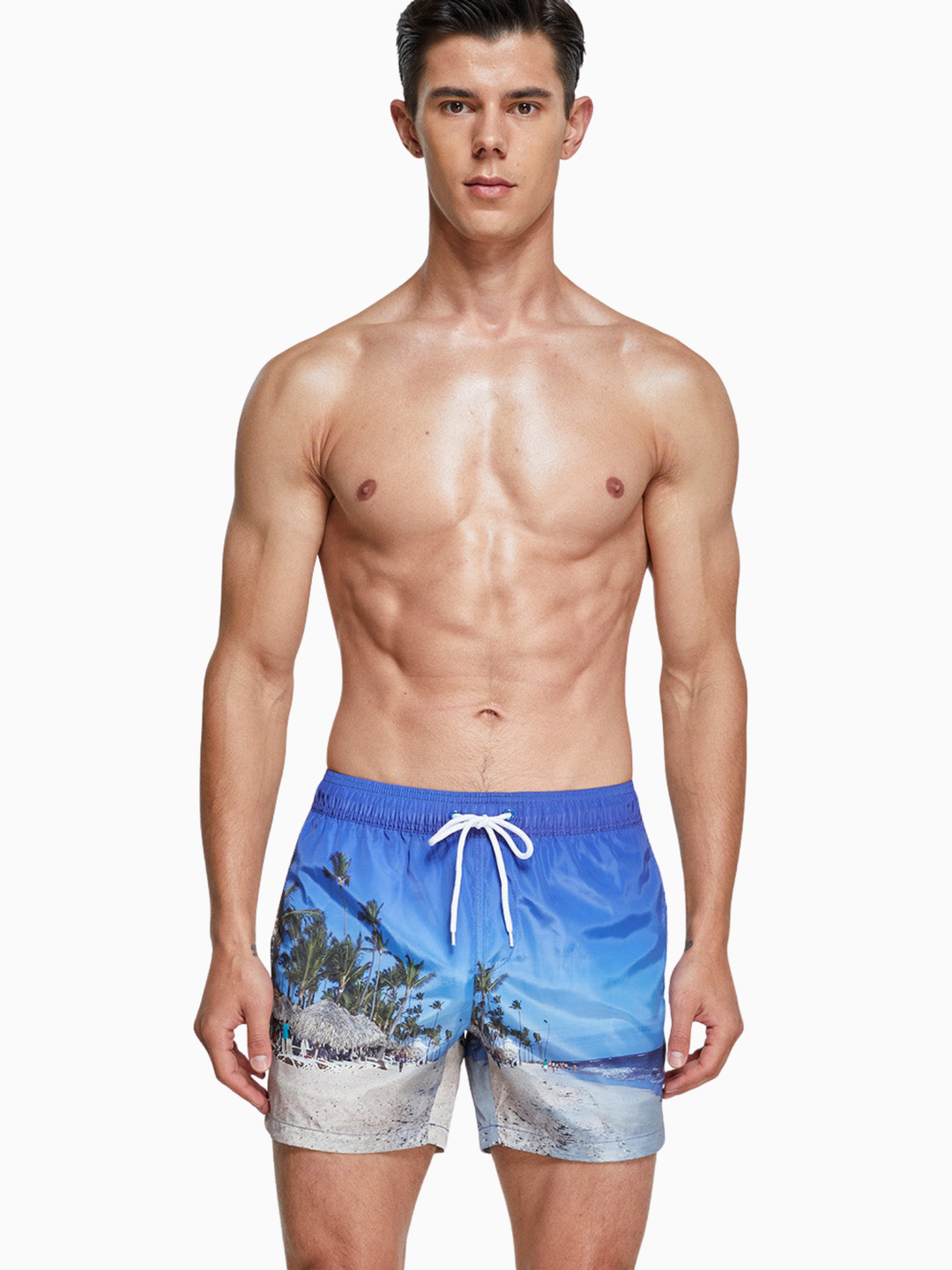 Quick-Dry Swim Shorts