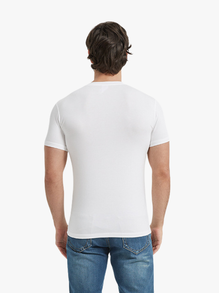 Elastisch BIMONI T-Shirt mit Rund-Ausschnitt