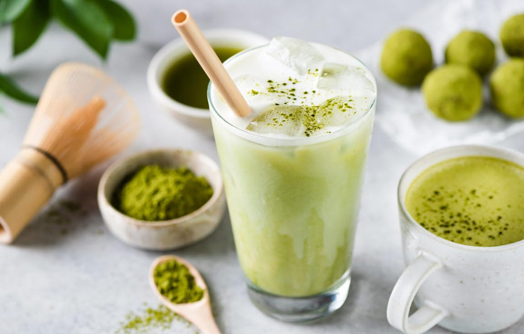 100G Matcha Yamabuki Hoshino Grüner Tee Pulver zum Backen Kochen und Getränke Zubereitung Matcha-Latte Konditorei Gebäck Süßwaren Eis
