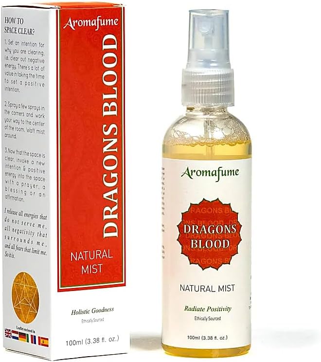 Raumspray Natürliches Smudgespray - Raumspray Natürliches Smudgespray - Dragons Blood - Stärkung - BIMONI